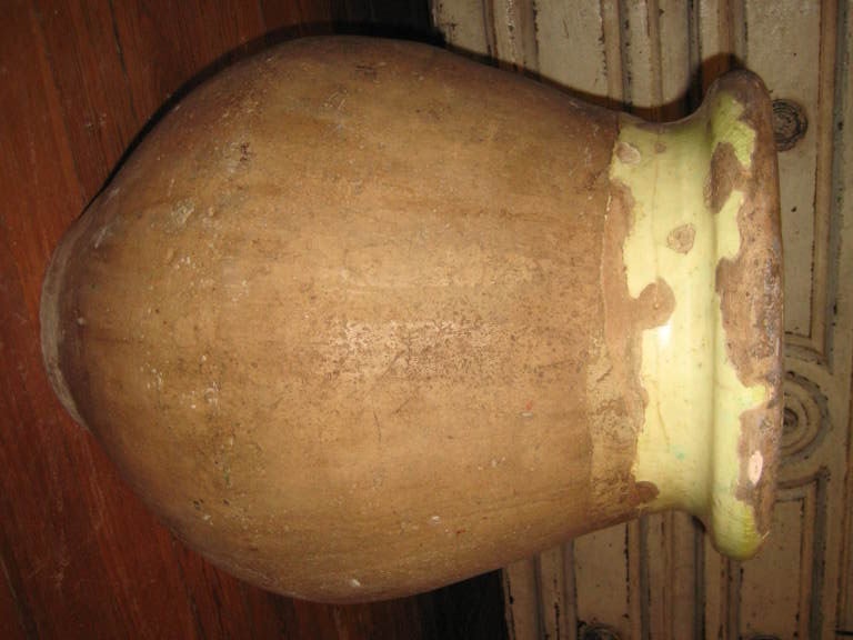 Small French Olive Jar