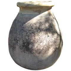 Antique French Olive Jar