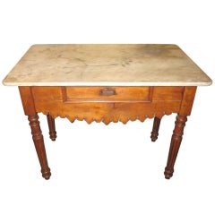 French Butcher Table