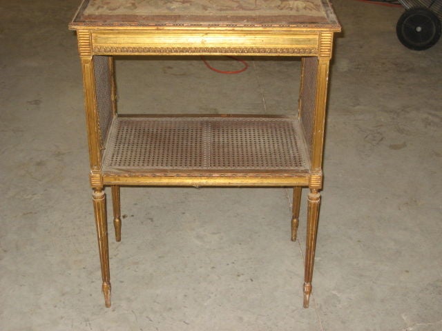 19th Century Carved Louis XVI Table