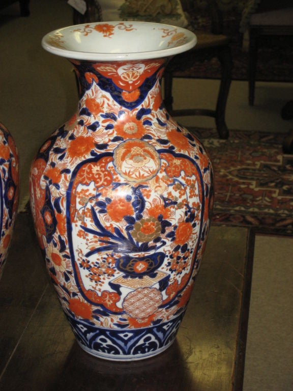 Japanese Imari Vases