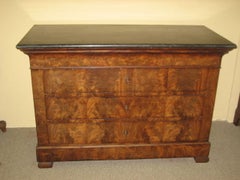 Louis Phillipe Marble top Commode