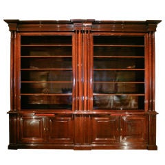 Large Mahogany Bookcase