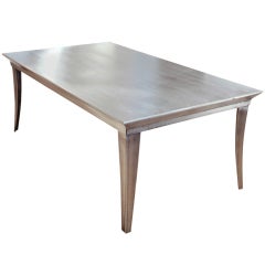 Attractive Vintage Sandblasted Steel Coffee Table