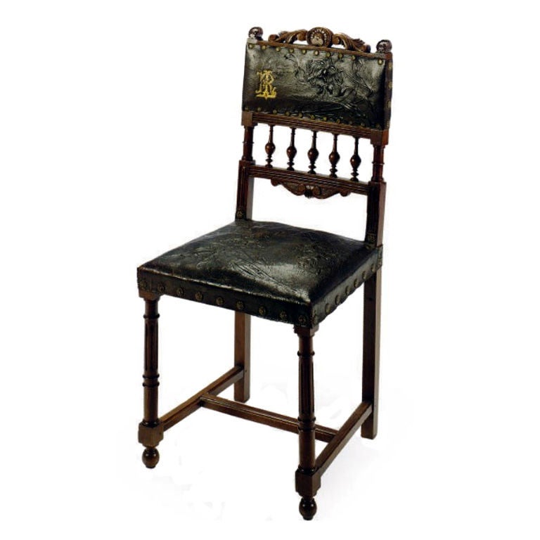 Rene Lalique Gallery Chair For Sale