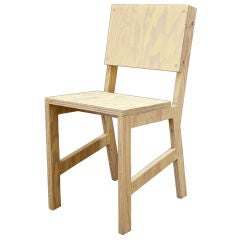 Plywood A + Chair by todosomething