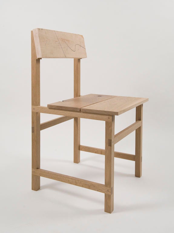 The Prairie Chair by Von Tundra is in the design collection of the Denver Art Museum and will become an heirloom piece in your home.<br />
<br />
Made by hand in Portland, Oregon with primarily local and urban-fall lumber.<br />
Made of White Oak