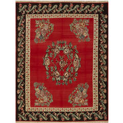 Vintage Bessarabian Kilim