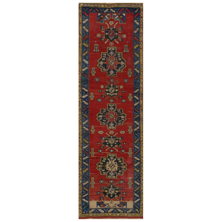 Antique Persian Bakshayesh Rug For Sale