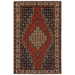 Antique Persian Mazlegan Rug