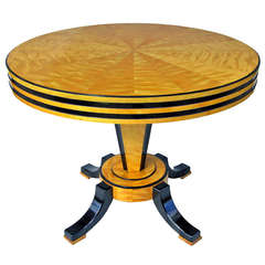 Art Deco Round Centre Table