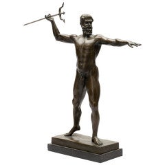 Bronze Sculpture of Neptune