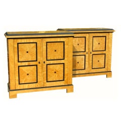 A Pair of Biedermeier Bookcases