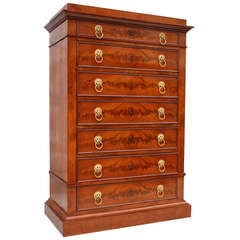 A German Empire Semainier Chest of Drawers c. 1820