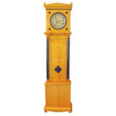 Antique Biedermeier Longcase Clock