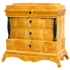 A German Biedermeier Chest of Drawers Circa 1820