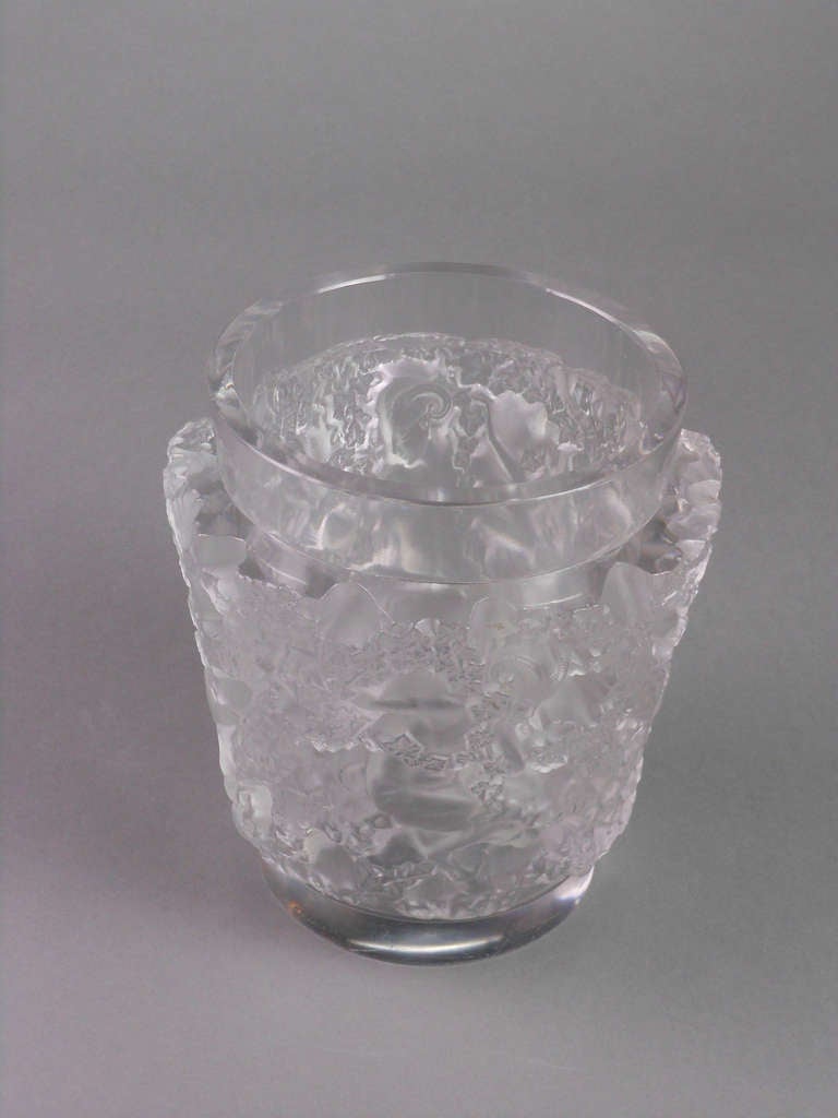 Modern A French Bacchus Vase by Rene Lalique,  Acid-Stamped 