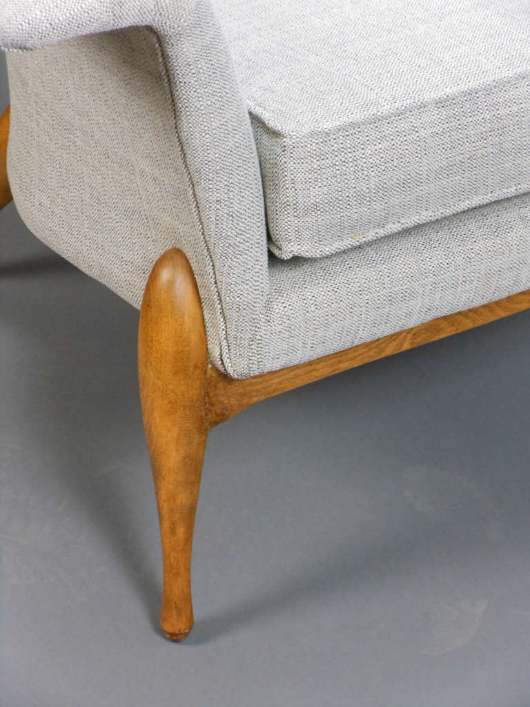 Upholstery A Continental Upholstered Wing Chair