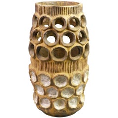 Mid-Century Modern Ceramic Vase by A.M. Stals