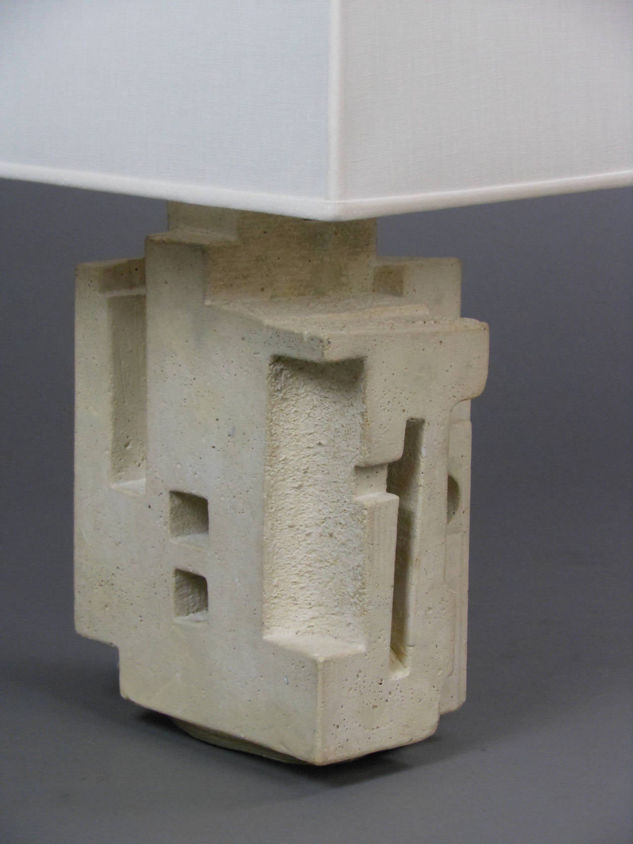 French Concrete Lamp 1