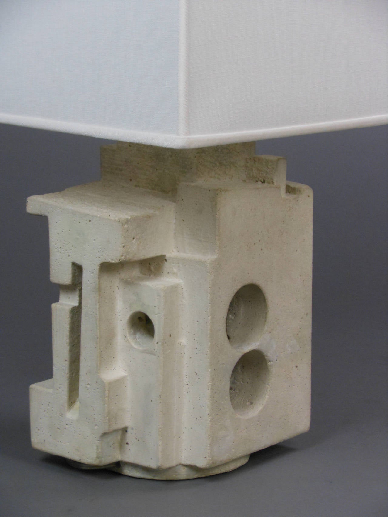 French Concrete Lamp 2