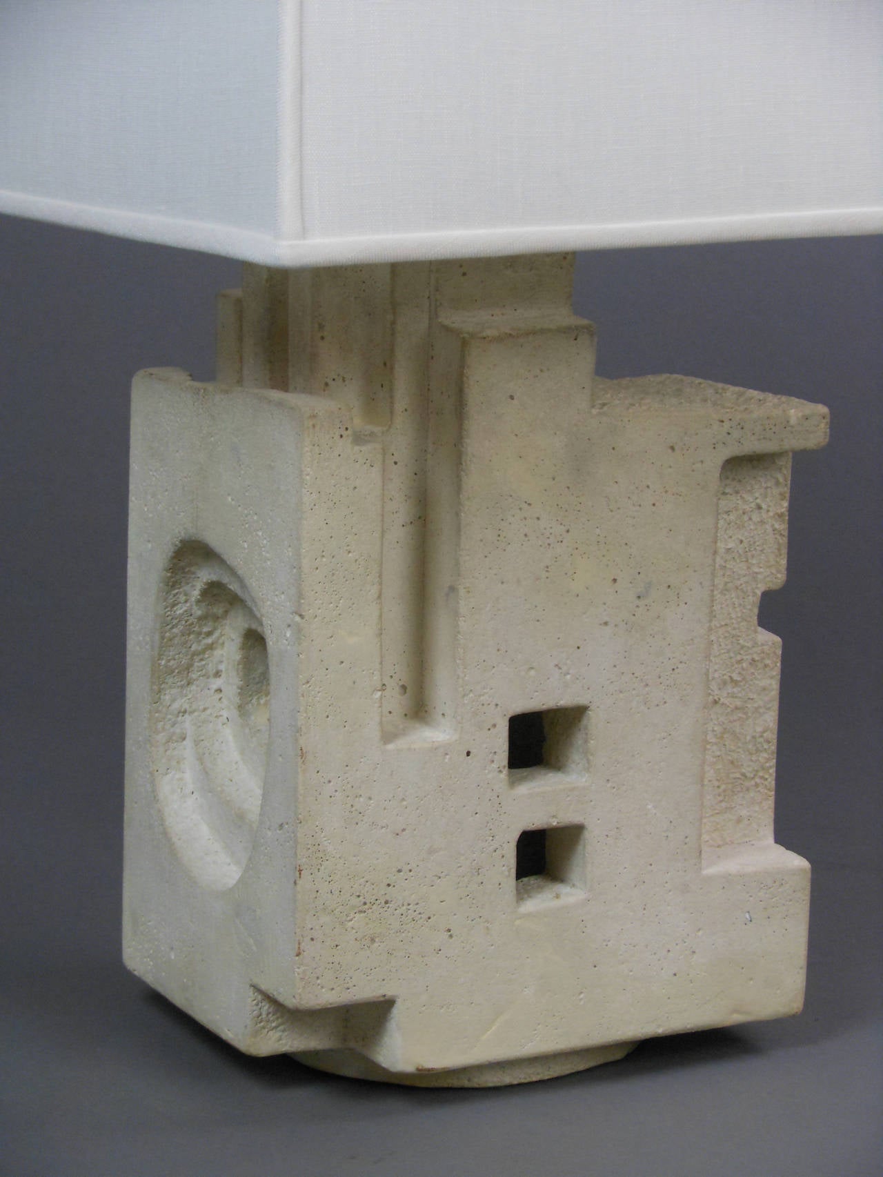 French Concrete Lamp 4
