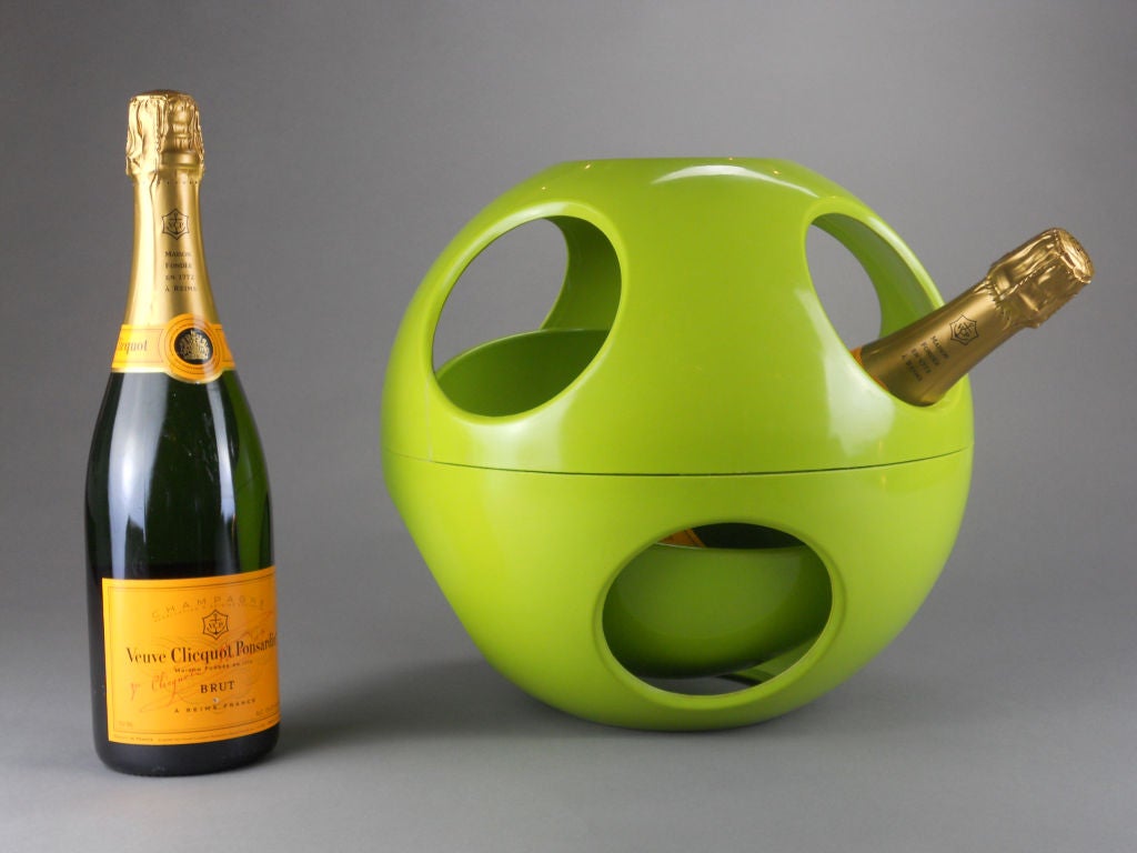 A French Plastic Champagne Bucket by Allibert at 1stdibs