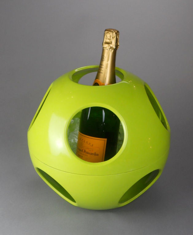 A French Plastic Champagne Bucket by Allibert at 1stdibs