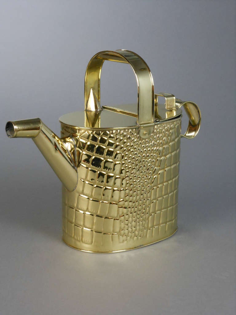 Arts and Crafts Brass Watering Can For Sale 1