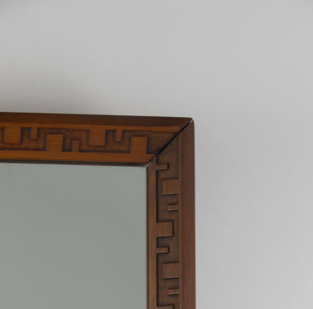 Modern Frank Lloyd Wright Pair of Mirrors for Heritage Henredon For Sale