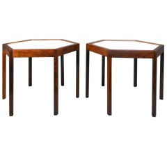 A Pair of Danish Rosewood Tables