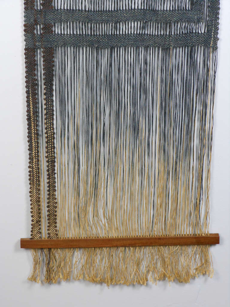 Mid-20th Century A Woven Wall Hanging