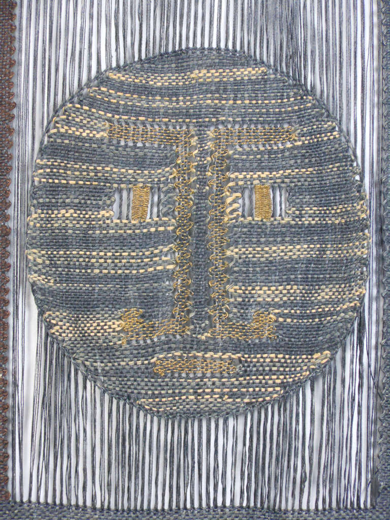 Textile A Woven Wall Hanging