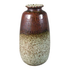 Retro Canadian Ceramic Vase by Luke Lindoe