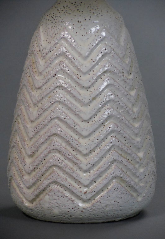 Ceramic A Norwegian Stoneware Lamp by Kare Berven Fjeldsaa