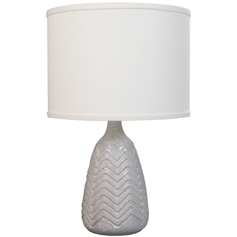 A Norwegian Stoneware Lamp by Kare Berven Fjeldsaa