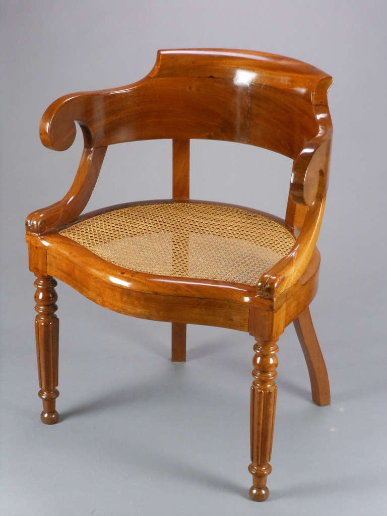 mahogany armchairs