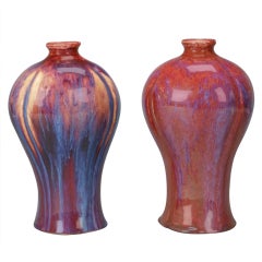 A Pair of Chinese Vases