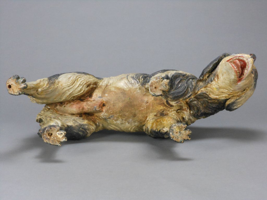 Baroque Sculpture of a Dog For Sale 2