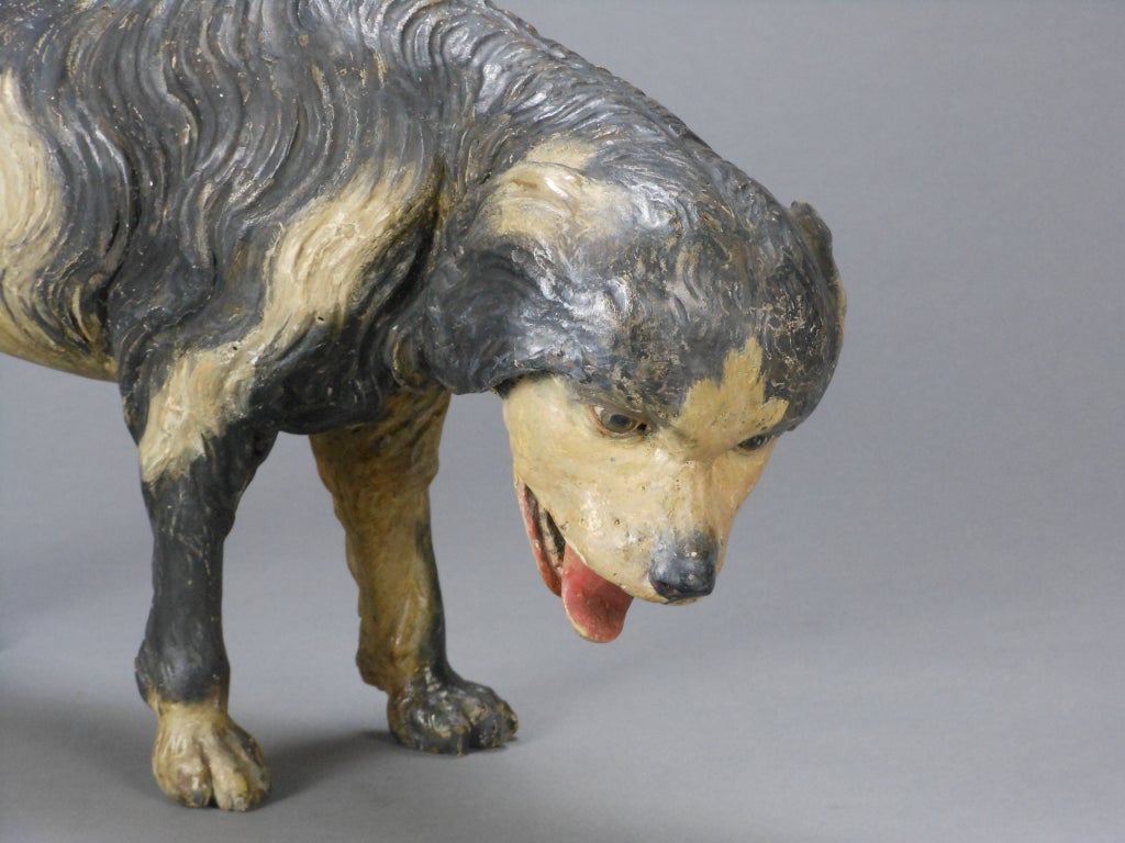 Baroque Sculpture of a Dog For Sale 3