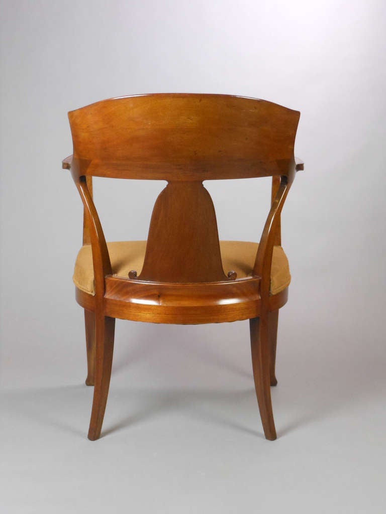 19th Century Swedish Art Nouveau Chair For Sale