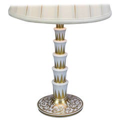 German Porcelain Lamp by Rosenthal
