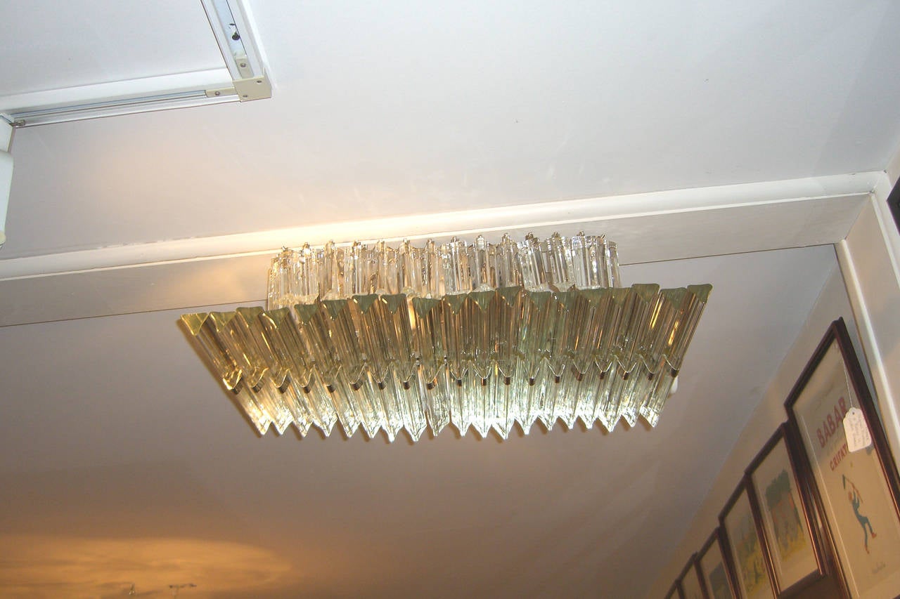 large rectangular flush mount ceiling light