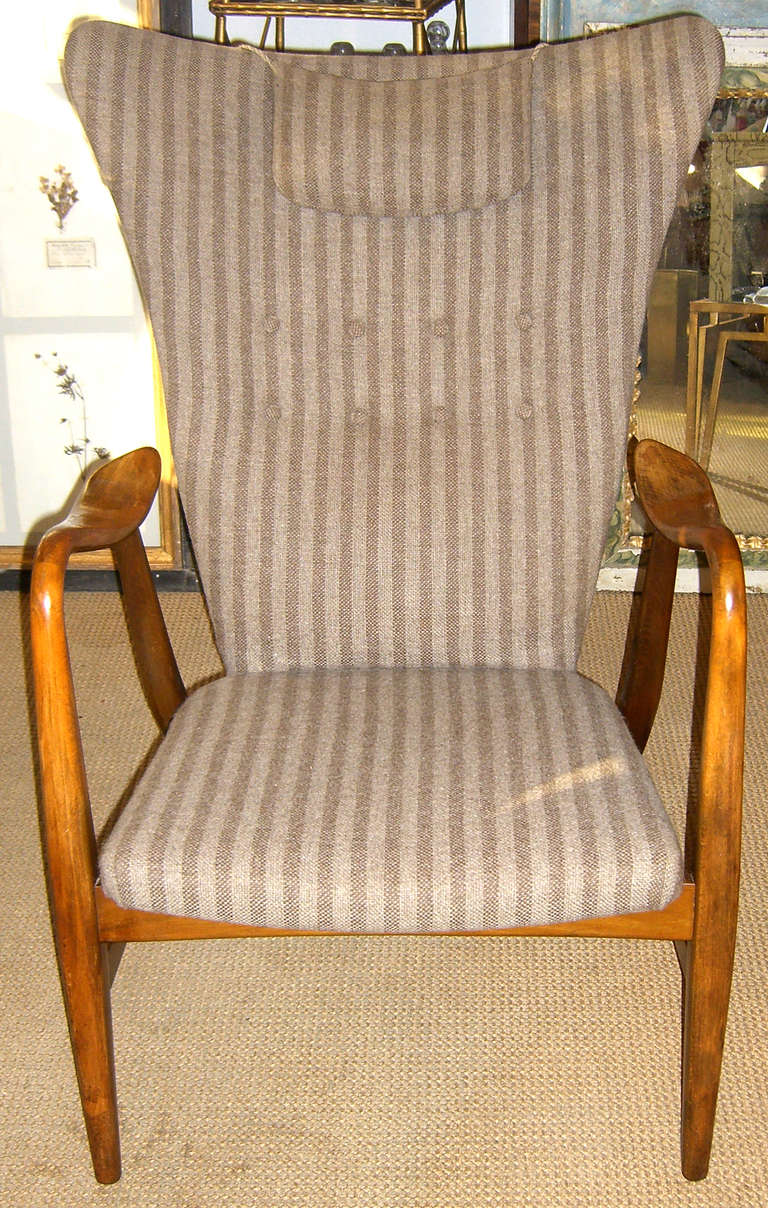 Sillón Wingback danés moderno de Bovenkamp Escandinavo moderno en venta
