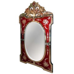 Stunning & Unique  Vintage Venetian Style Mirror