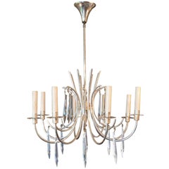 Mid-Century Chandelier in the Manner of Charles Hollis Jones