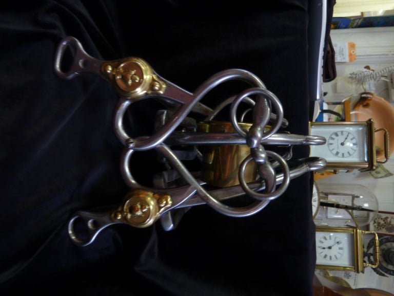 Exceptional & Rare 19th Century French Cavalry Horse Tack  Clock