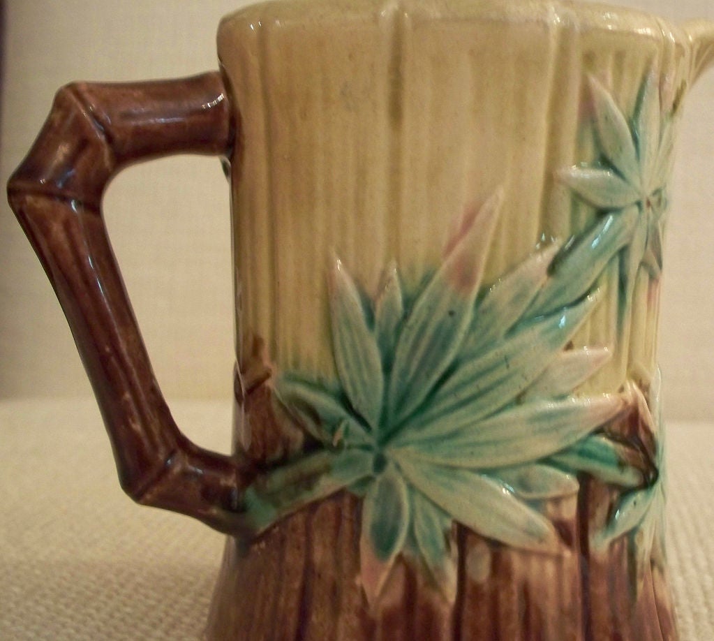 Majolica Pitcher from the Collection of Designer Joan Vass