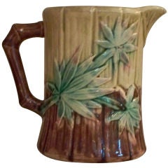 Antique Majolica Pitcher from the Collection of Designer Joan Vass