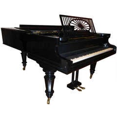 19th Century C. Bechstein Polished Ebony Grand Piano 4